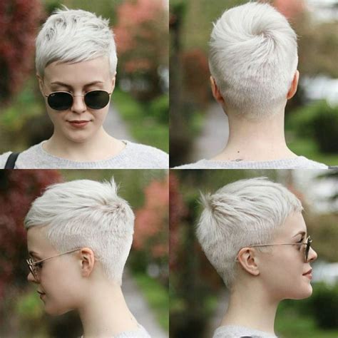 coupe tres courte femme nuque rasee|TOP 15 des coiffures et coupes courtes pour femme les plus。